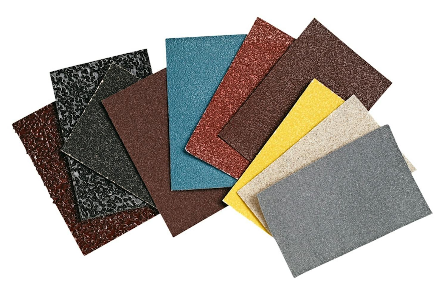 Sandpapper Sandpapper finns i olika kornstorlekar.